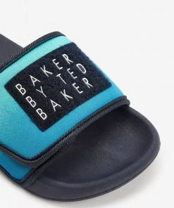 Baker By Ted Baker Blue Sliders -Baker by Ted Baker shop unnamed file 666 scaled