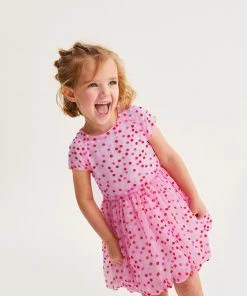 Baker By Ted Baker Flock Spot Dress