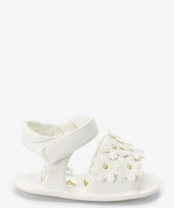 Baker By Ted Baker White Flower Sandals