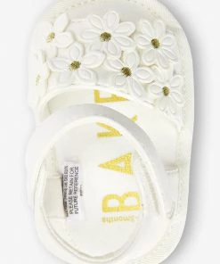 Baker By Ted Baker White Flower Sandals -Baker by Ted Baker shop unnamed file 681 scaled