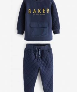 Baker By Ted Baker Navy Sweater And Joggers Set -Baker by Ted Baker shop unnamed file 691 scaled