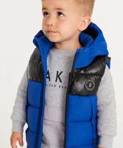 Baker By Ted Baker Blue Colourblock Gilet -Baker by Ted Baker shop unnamed file 697 scaled