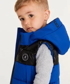 Baker By Ted Baker Blue Colourblock Gilet -Baker by Ted Baker shop unnamed file 698 scaled