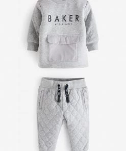 Baker By Ted Baker Grey Sweat Set