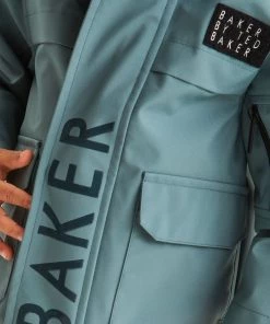 Baker By Ted Baker Green Shower Reistant Jacket -Baker by Ted Baker shop unnamed file 732 scaled
