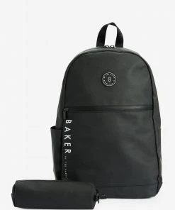 Baker By Ted Baker Black BTS Backpack