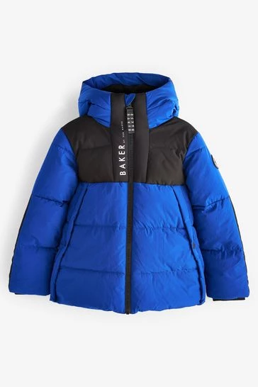 Baker By Ted Baker Blue Padded Coat 6 Baker By Ted Baker Blue Padded Coat - Image 6