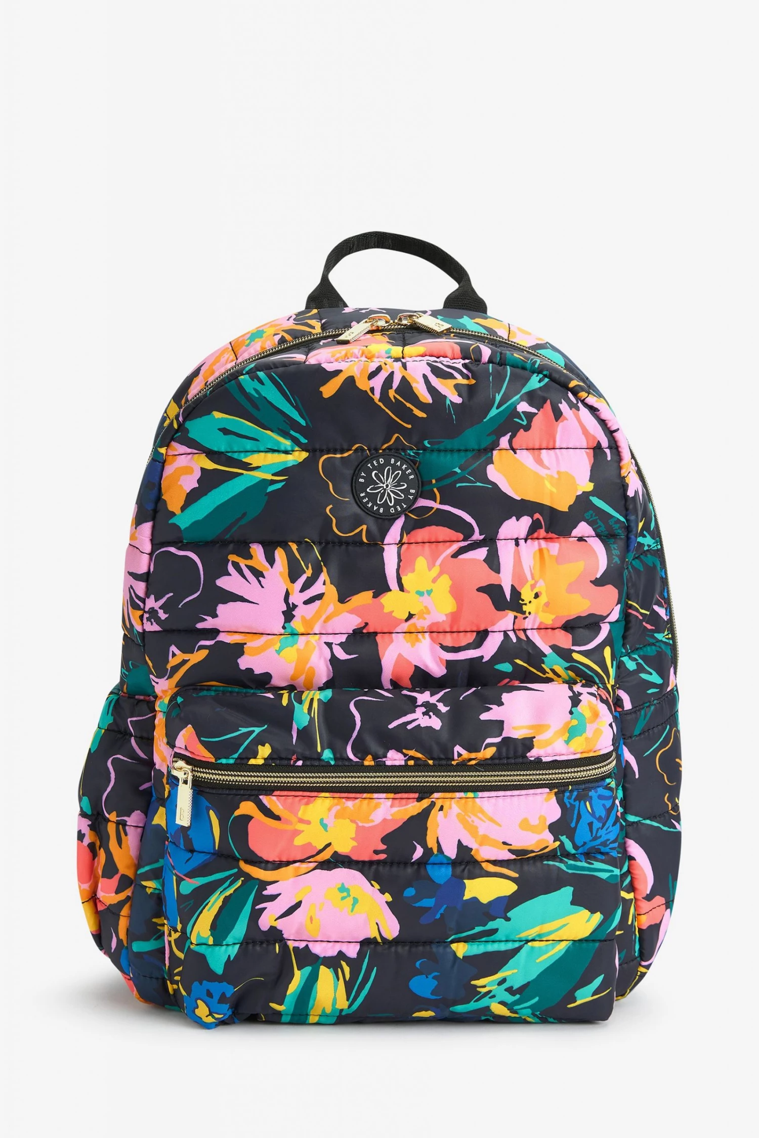 Baker By Ted Baker Navy BTS Printed Backpack 2 Baker By Ted Baker Navy BTS Printed Backpack - Image 2