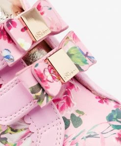 Baker By Ted Baker Floral Bow Trainers Pink -Baker by Ted Baker shop unnamed file 794 scaled