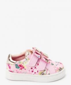 Baker By Ted Baker Floral Bow Trainers Pink -Baker by Ted Baker shop unnamed file 797