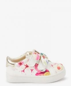 Baker By Ted Baker Floral Bow Trainers Pink -Baker by Ted Baker shop unnamed file 798
