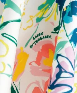 Baker By Ted Baker White Floral Scuba Dress -Baker by Ted Baker shop unnamed file 815 scaled