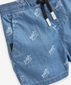 Baker By Ted Baker T-Shirt And Chambray Shorts Set -Baker by Ted Baker shop unnamed file 82 scaled