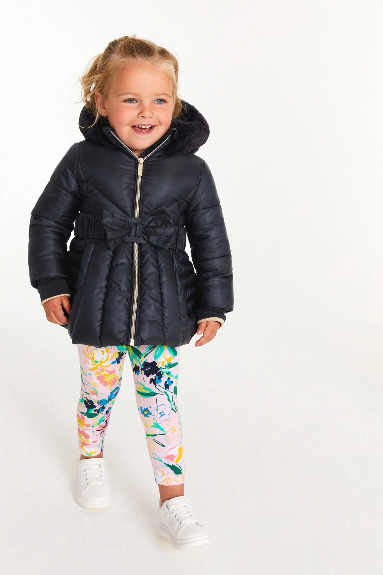 Baker By Ted Baker Navy Blue Coat 2 Baker By Ted Baker Navy Blue Coat - Image 2