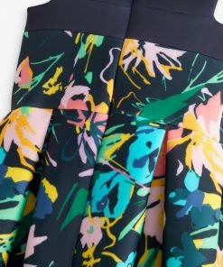 Baker By Ted Baker Navy Floral Scuba Dress -Baker by Ted Baker shop unnamed file 844 scaled