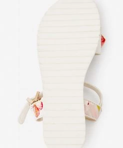 Baker By Ted Baker White Floral Platform Sandals -Baker by Ted Baker shop unnamed file 864 scaled