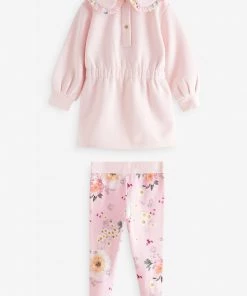 Baker By Ted Baker Pink Longline Sweater And Leggings Set -Baker by Ted Baker shop unnamed file 952 scaled