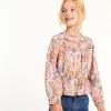Baker By Ted Baker Floral Crinkle Blouse