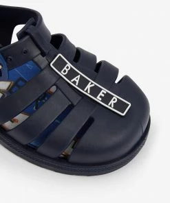 Baker By Ted Baker Navy Jelly Sandals -Baker by Ted Baker shop unnamed file 967 scaled