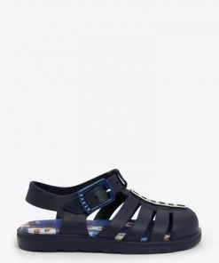 Baker By Ted Baker Navy Jelly Sandals -Baker by Ted Baker shop unnamed file 969