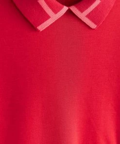 Baker By Ted Baker Red Collar Dress -Baker by Ted Baker shop unnamed file 991 scaled