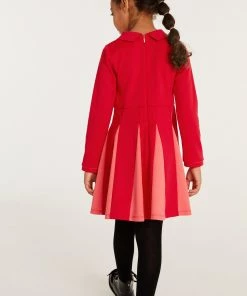 Baker By Ted Baker Red Collar Dress -Baker by Ted Baker shop unnamed file 993 scaled