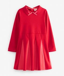 Baker By Ted Baker Red Collar Dress -Baker by Ted Baker shop unnamed file 994 scaled