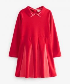 Baker By Ted Baker Red Collar Dress -Baker by Ted Baker shop unnamed file 996